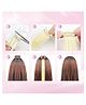 Priaansha's Clip In One Piece Colorful Hair Extensions -Burgundy