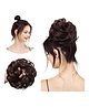 Priaansha Messy Bun Hair Piece Thick Scrunchy Updo - Black
