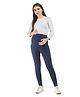 KOI SLEEPWEAR Rayon Maternity Solid Legging -Navy Blue