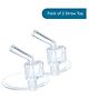 b.box Insulated Drink Bottle Replacement Straw Top - 2 Pack