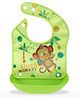 Bembika Baby Feeding Essential Baby Feeding Bib Silicone Tableware Monkey  Print- Green