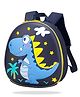Bembika Kindergarten Cute Cartoon Kids School Bag Dino Black - 11.8 Inches
