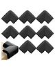 Bembika L-Shaped Baby Safety Corner Protector Pack of 8 - Black