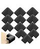 Bembika L-Shaped Baby Safety Corner Protector Pack of 12 - Black