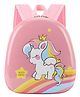 Bembika Kindergarten Cute Cartoon Kids School Bag for Boys and Girls -(Sweet Unicorn Light Pink)