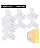 Bembika T Shaped Baby Safety Corner Protector Pack of 8 - White