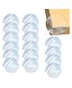 Bembika Baby Safety Corner Protector Edge & Corner Guards Round Curved 16 Pieces - White