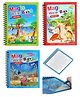 ADKD Drawing Magic Water Coloring Reusable Book Pack of 3 (Random Design)