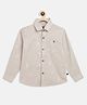 Tales & Stories Full Sleeves Printed Shirt - Beige