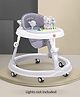 Play Nation Multi Function Adjustable Height Baby Walker with Toy Bar & Music - Grey White