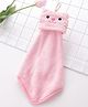 Animal Design Free Size Hand & Face Towel - Pink