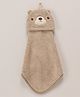 Animal Design Free Size Hand & Face Towel - Brown