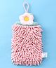 Animal Design Free Size Hand & Face Towel - Pink