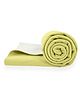 Divine Casa  Baby Bed Protector Dry Sheet For Baby Bed Small Size (70 x 50 cm) Set Of 2 - Yellow
