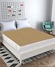 JARS Collections Waterproof  Non woven  Baby Mattress Protector for Double Size Bed Elastic upto 8 Inch - Beige