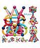 Bit Feex Magnetic Sticks Magnetic Balls Magnetic Blocks - 64 Pieces