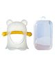 Adore Li'l Teddy Silicone Glove Teether with Rattle and Storage Case