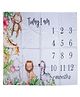 Adore Memories! Baby Milestone Bedsheet for Photoshoot with Props - Jungle Bay