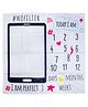Adore Memories! Baby Milestone Bedsheet for Photoshoot with Props - Mobile