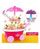 YAMAMA Ice Cream Candy Toy Cart Play Set with Music & Light For Kids Multicolor- 39 Pieces
