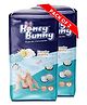 Honey Bunny Extra Extra Large Everyday Baby Pants Diapers - 76 Pcs ( 2 Pack of 38 Pcs)