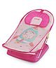 LuvLap Happy Astronaut baby bather for baby 0-6 months, New Born Baby Bath Chair, 3 position adjustable, Washable soft Mesh, Large Seat (Multicolor)