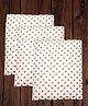 Mittenbooty Waterproof Quilted Cotton & Laminated Premium Changing Sheet Pack of 3 - Star Print Grey