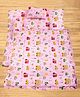 Mittenbooty Baby Quilt Bolster Bed Set cars Print-Pink