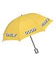 Rightgifting Printed Lightweight Umbrella - Yellow