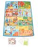 Ratnas Our Helpers Activity Mat With Flash Cards - Multicolor