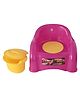 Nabhya 2 In 1 ABCD Baby Potty Seat Baby Potty Training Seat And Baby Chair - Pink
