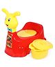 Nabhya Rabbit Baby Potty Training Seat Chair - Red