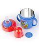 Nabhya Hippo Stainless Steel Baby Spout Sipper Cup Blue - 250 ml