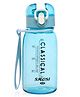 Classic Water Bottle with Push Button Cap Blue - 400 ml