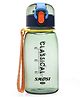 Classic Water Bottle with Push Button Cap Green - 400 ml