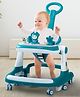Baybee 2 IN 1 Baby Walker Cum Activity Push Walker - Green