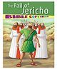 The Fall of Jericho Bible Copy Colour Book - English