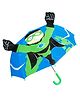 Fiddlerz Umbrella for Kids Waterproof Lightweight With Anti-drip Plastic Cover Rain Umbrella for Girls Boys Pack of 1 -Blue