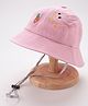 Babyhug Bucket Hat Bunny Design - Pink
