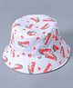 Babyhug Bucket Hat Watermelon Print - White