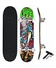 Jaspo Try Out Practice Killer Clown Indian Maple Skateboard - Multicolour