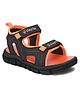 Steprite Hollow Out Detailed Unisex  Sandal -  Black