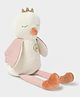 Mi Arcus Owl Bird Soft Plush Toy Cream - Length 32 Cm