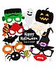 Wobbox Halloween Props Halloween Decorations Items MultiColor -Pack Of 14