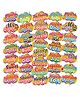 WOBBOX All Occasion Indian Family Photo Booth Party Props, Baby Shower Party Props for Family / Birthday Party Props for Family / Wedding Party Props for Family (36 Pcs)