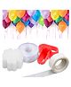Wobbox Balloon Decorations 200 Sticky Dots, 2 (5M) Garland Tape, 16 Flower Clip, 2 Balloon Knot For Party Decorations, Balloon Decoration For Birthday, Party Decorations Items