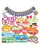Wobbox Annaprashan Props Annaprashan Ceremony Banner Annaprashan Decoration Kit Multicolor -Pack Of 23