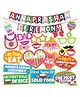 Wobbox Annaprashan Props Annaprashan Ceremony Banner Annaprashan Decoration Kit Multicolor -Pack Of 23