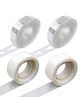 WOBBOX Balloon Arch Kit Balloon Decorating for Garland for Wedding, Birthday, Baby Shower Decorations,2 Rolls - 5m,200 Dot Glue ,Plastic(Transparent)