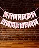Wobbox Welcome Home Baby Banner Welcome Home Decoration Pink Length- 90 Cm